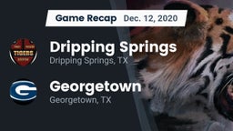 Recap: Dripping Springs  vs. Georgetown  2020
