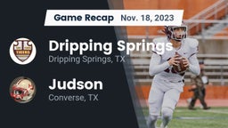 Recap: Dripping Springs  vs. Judson  2023
