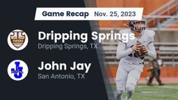 Recap: Dripping Springs  vs. John Jay  2023