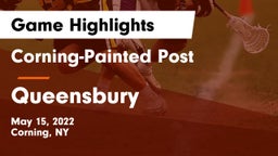 Corning-Painted Post  vs Queensbury  Game Highlights - May 15, 2022