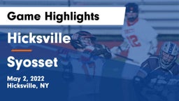 Hicksville  vs Syosset  Game Highlights - May 2, 2022