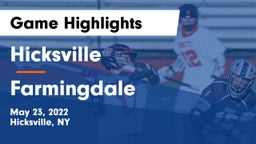 Hicksville  vs Farmingdale  Game Highlights - May 23, 2022