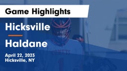 Hicksville  vs Haldane  Game Highlights - April 22, 2023