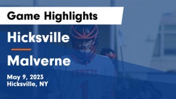 Hicksville  vs Malverne  Game Highlights - May 9, 2023