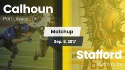 Matchup: Calhoun  vs. Stafford  2017