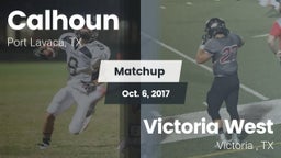 Matchup: Calhoun  vs. Victoria West  2017