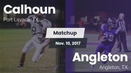 Matchup: Calhoun  vs. Angleton  2017