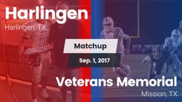 Matchup: Harlingen High vs. Veterans Memorial  2017