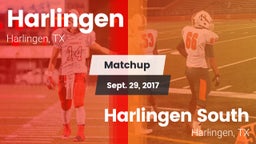 Matchup: Harlingen High vs. Harlingen South  2017