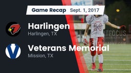 Recap: Harlingen  vs. Veterans Memorial  2017