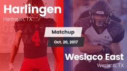 Matchup: Harlingen High vs. Weslaco East  2017