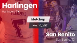 Matchup: Harlingen High vs. San Benito  2017