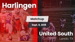 Matchup: Harlingen High vs. United South  2018