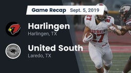 Recap: Harlingen  vs. United South  2019