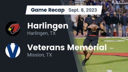 Recap: Harlingen  vs. Veterans Memorial  2023
