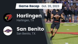 Recap: Harlingen  vs. San Benito  2023