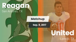 Matchup: Reagan  vs. United  2017