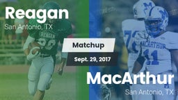 Matchup: Reagan  vs. MacArthur  2017