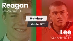 Matchup: Reagan  vs. Lee  2017