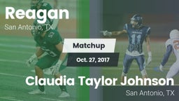 Matchup: Reagan  vs. Claudia Taylor Johnson 2017