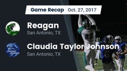 Recap: Reagan  vs. Claudia Taylor Johnson 2017