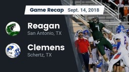 Recap: Reagan  vs. Clemens  2018