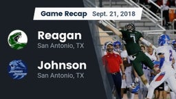 Recap: Reagan  vs. Johnson  2018