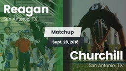 Matchup: Reagan  vs. Churchill  2018