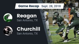 Recap: Reagan  vs. Churchill  2018