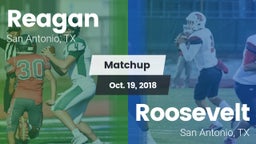 Matchup: Reagan  vs. Roosevelt  2018