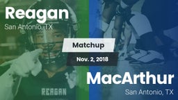 Matchup: Reagan  vs. MacArthur  2018