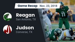 Recap: Reagan  vs. Judson  2018