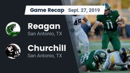 Recap: Reagan  vs. Churchill  2019