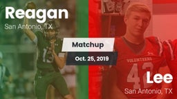 Matchup: Reagan  vs. Lee  2019