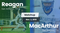 Matchup: Reagan  vs. MacArthur  2019