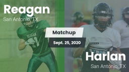 Matchup: Reagan  vs. Harlan  2020