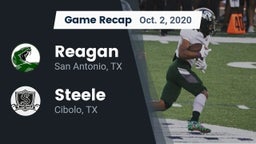 Recap: Reagan  vs. Steele  2020