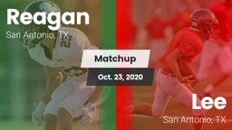 Matchup: Reagan  vs. Lee  2020