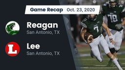 Recap: Reagan  vs. Lee  2020