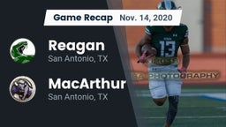 Recap: Reagan  vs. MacArthur  2020