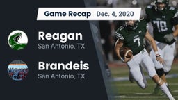 Recap: Reagan  vs. Brandeis  2020