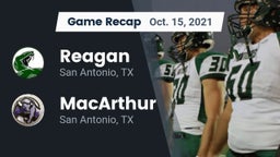Recap: Reagan  vs. MacArthur  2021