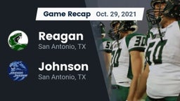 Recap: Reagan  vs. Johnson  2021