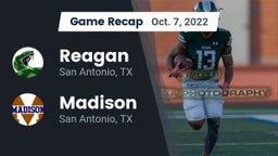 Recap: Reagan  vs. Madison  2022