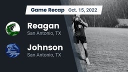 Recap: Reagan  vs. Johnson  2022