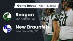 Recap: Reagan  vs. New Braunfels  2022