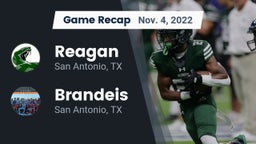 Recap: Reagan  vs. Brandeis  2022