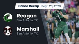 Recap: Reagan  vs. Marshall  2023