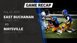 Recap: East Buchanan  vs. Maysville  2015