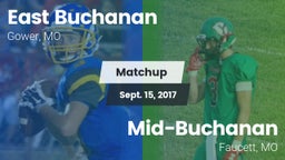 Matchup: East Buchanan High vs. Mid-Buchanan  2017
